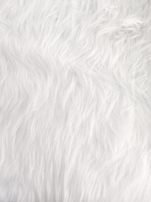 Mink Pelo Largo Blanco x Metros Ref. 12693