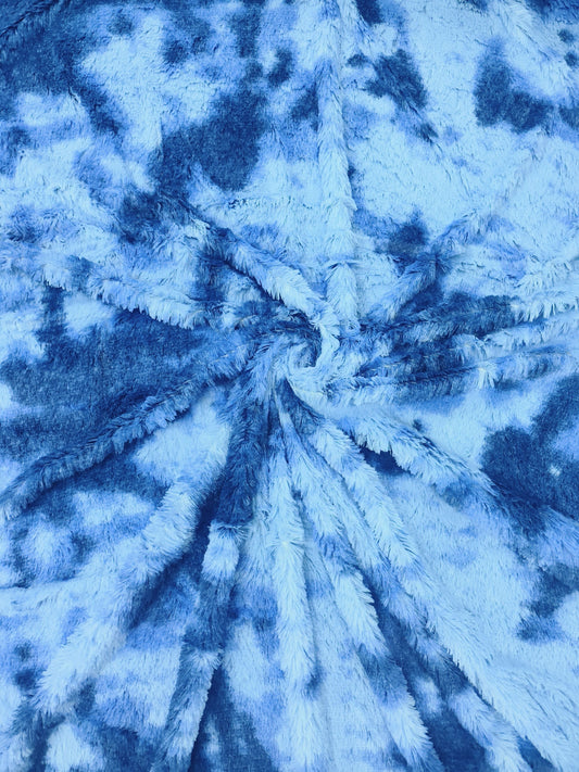 Venus Azul Jaspeado Estampado x Metros Ref. 13002