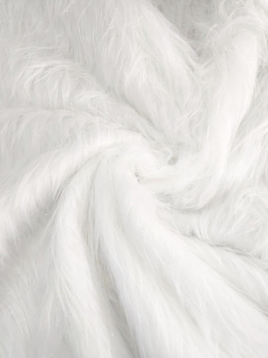 Mink Pelo Largo Blanco x Metros Ref. 12693