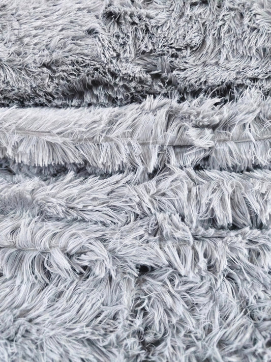 Venus Pelo Largo Gris Claro Unicolor x Metros