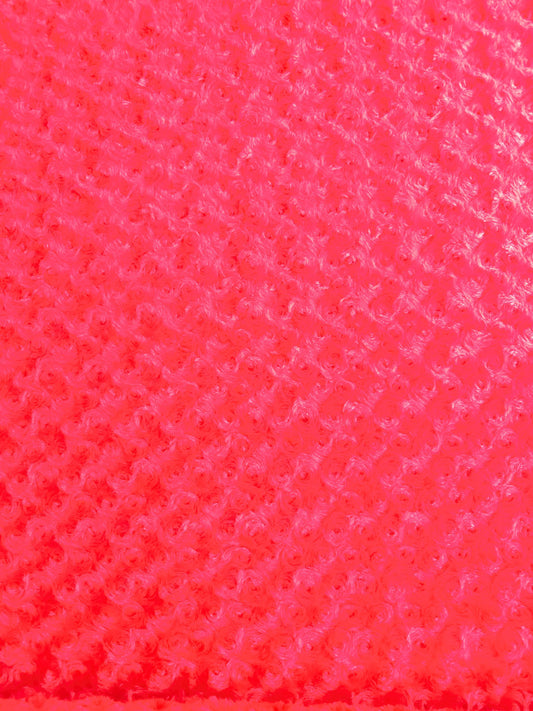 Remolino Peluche Rosas Rojo x Metro Ref. 03712